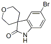 5-Bromo-2,3,5,6-tetrahydrospiro[3h-indole-3,4-[4h]pyran]-2(1h)-one Structure,304876-31-1Structure