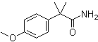 2-(4-Methoxyphenyl)-2-methylpropanamide Structure,30568-37-7Structure