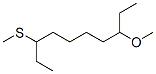 3-Methoxy-8-(methylthio)decane Structure,30571-77-8Structure