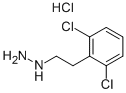 [2-(2,6-Dichloro-phenyl)-ethyl]-hydrazinehydrochloride Structure,30595-58-5Structure