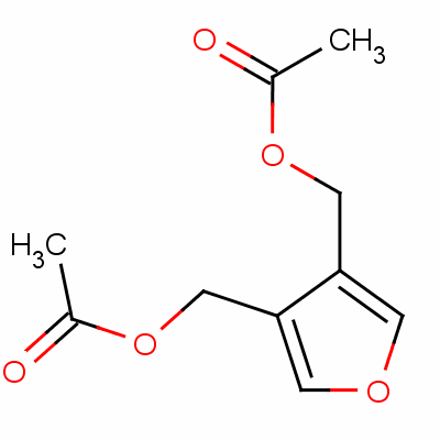 3,4-Furandimethanol,3,4-diacetate Structure,30614-73-4Structure