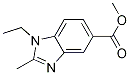 Methyl1-ethyl-2-methyl-1h-benzo[d]imidazole-5-carboxylate Structure,306278-47-7Structure