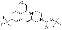 (S)-tert-butyl 4-((r)-2-methoxy-1-(4-(trifluoromethyl)phenyl)ethyl)-3-methylpiperazine-1-carboxylate Structure,306298-24-8Structure