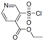 Ethyl 3-(chlorosulphonyl)isonicotinate Structure,306936-12-9Structure