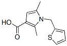 2,5-Dimethyl-1-(2-thienylmethyl)pyrrole-3-carboxylic acid Structure,306936-14-1Structure