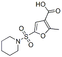 2-Methyl-5-(piperidinosulfonyl)-3-furoic acid Structure,306936-38-9Structure