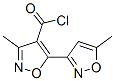 3-Methyl-5-(5-methylisoxazol-3-yl)isoxazol-4-carbonylchloride Structure,306936-71-0Structure