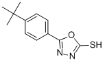 5-[4-(Tert-butyl)phenyl]-1,3,4-oxadiazole-2-thiol Structure,306936-90-3Structure