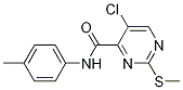 5-Chloro-2-(methylthio)-n-p-tolypyrimidine-4-carboxamide Structure,306958-67-8Structure