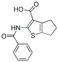 2-(Benzoylamino)-5,6-dihydro-4H-cyclopenta[b]thiophene-3-carboxylic acid Structure,307341-55-5Structure