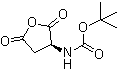 (S)-tert-butyl(2,5-dioxotetrahydrofuran-3-yl)carbamate Structure,30750-74-4Structure