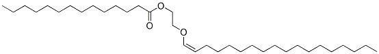 Tetradecanoic acid 2-[(z)-1-octadecenyloxy]ethyl ester Structure,30760-01-1Structure