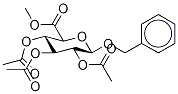 苄基beta-D-吡喃葡糖苷酸甲酯三乙酸酯结构式_3080-47-5结构式