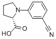 N-(3-cyanophenyl)-l-proline Structure,308108-11-4Structure