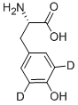 L-酪氨酸-苯基-3,5-d2结构式_30811-19-9结构式