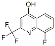 8-Fluoro-4-hydroxy-2-(trifluoromethyl)quinoline Structure,31009-31-1Structure