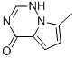 (9CI)-7-甲基-吡咯并[2,1-f][1,2,4]噻嗪-4(1H)-酮结构式_310430-94-5结构式