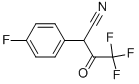 4,4,4-Trifluoro-2-(4-fluoro-phenyl)-3-oxo-butyronitrile Structure,3108-23-4Structure