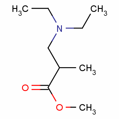 Methyl 3-(diethylamino)-2-methylpropanoate Structure,31084-16-9Structure