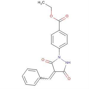 Ethyl 4-(4-benzylidene-3,5-dioxo-pyrazolidin-1-yl)-benzoate Structure,311783-55-8Structure