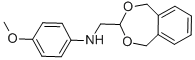 (5,9-Dihydro-6,8-dioxa-benzocyclohepten-7-yl-methyl)-(4-methoxy-phenyl)-amine Structure,312585-47-0Structure