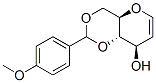 4,6-O-(4-甲氧基苄烯)-D-己烯糖结构式_312623-79-3结构式