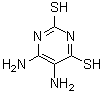 2,4-二巯基-5,6-二氨基嘧啶结构式_31295-41-7结构式