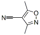 3,5-二甲基-4-异噁唑甲腈结构式_31301-46-9结构式