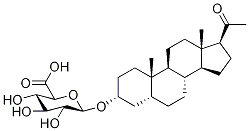 Pregnanolone 3-beta-D-Glucuronide Structure,31329-54-1Structure