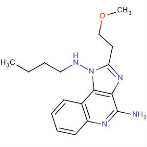 1-(4-氨基丁基)-2-(2-甲氧基乙基)-1H-咪唑并[4,5-c]喹啉-4-胺结构式_313350-42-4结构式