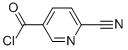 6-Cyano-3-pyridinecarbonyl chloride Structure,313350-44-6Structure