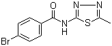 Benzamide, 4-bromo-n-(5-methyl-1,3,4-thiadiazol-2-yl) Structure,313531-82-7Structure