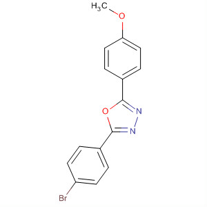 2-(4-Bromophenyl )-5-(4-methoxyphenyl )-1,3,4-oxadiazole Structure,313662-94-1Structure