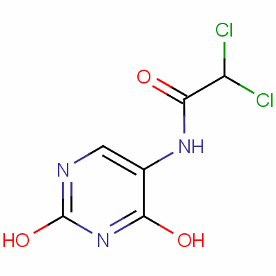 Acetamide,2,2-dichloro-n-(1,2,3,4-tetrahydro-2,4-dioxo-5-pyrimidinyl)- Structure,31385-10-1Structure