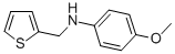 N-(4-methoxyphenyl)-n-(thien-2-ylmethyl)amine Structure,3139-29-5Structure