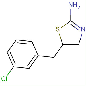 5-(3-Chloro-benzyl)-thiazol-2-ylamine Structure,313960-06-4Structure