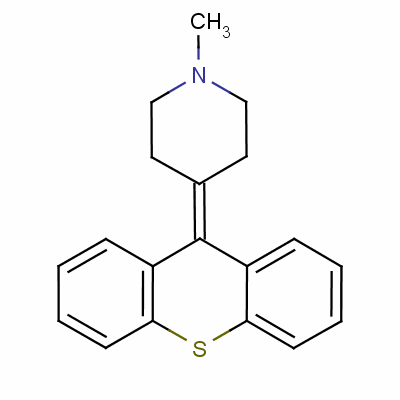 匹美噻吨结构式_314-03-4结构式