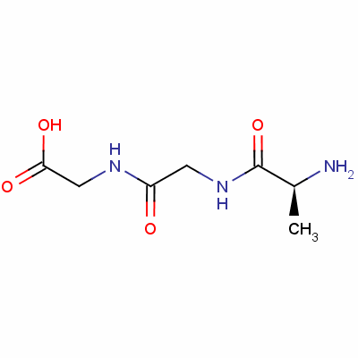 H-ala-gly-gly-oh结构式_3146-40-5结构式