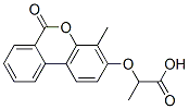 2-[(4-Methyl-6-oxo-6H-benzo[c]chromen-3-yl)oxy]propanoic acid Structure,314744-86-0Structure