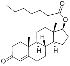 庚酸睾酮结构式_315-37-7结构式