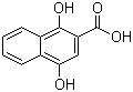 1,4-二羟基-2-萘甲酸结构式_31519-22-9结构式