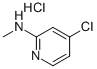 4-Chloro-2-methylaminopyridine hydrochloride Structure,315496-38-9Structure