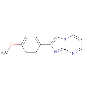 2-(4-甲氧基苯基)-咪唑并[1,2-a]嘧啶结构式_31555-35-8结构式