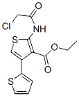 3-Thiophenecarboxylic acid, 2-[(2-chloroacetyl)amino]-(2-thienyl)-, ethyl ester Structure,315676-33-6Structure