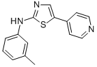 N-(3-methylphenyl)-4-(4-pyridinyl)-2-thiazolamine Structure,315702-99-9Structure