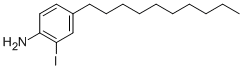 4-Decyl-2-iodobenzenamine Structure,315716-39-3Structure