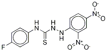 2-(2,4-二硝基苯基)-n-(4-氟苯基)肼硫代甲酰胺结构式_316151-68-5结构式