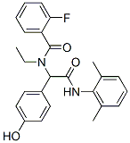 Benzeneacetamide,n-(2,6-dimethylphenyl )-alpha-[ethyl (2-fluorobenzoyl )amino]-4-hydroxy- (9ci) Structure,316187-34-5Structure