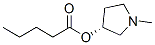 (3R)-1-methyl-3-pyrrolidinyl valerate Structure,316353-93-2Structure