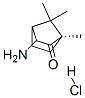 (1R,3S,4S)-3-氨基-1,7,7-三甲基双环[2.2.1]庚烷-2-酮盐酸盐(1:1)结构式_31638-54-7结构式